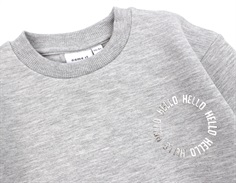 Name It grey melange sweatshirt loose fit